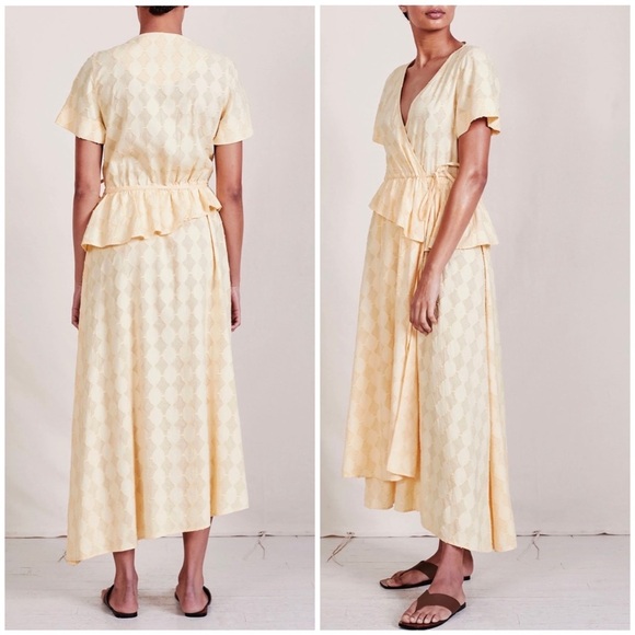 Apiece Apart Cabo wrap dress NEW - Picture 2 of 7